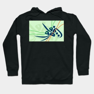 Arabic Abstract Art Hoodie